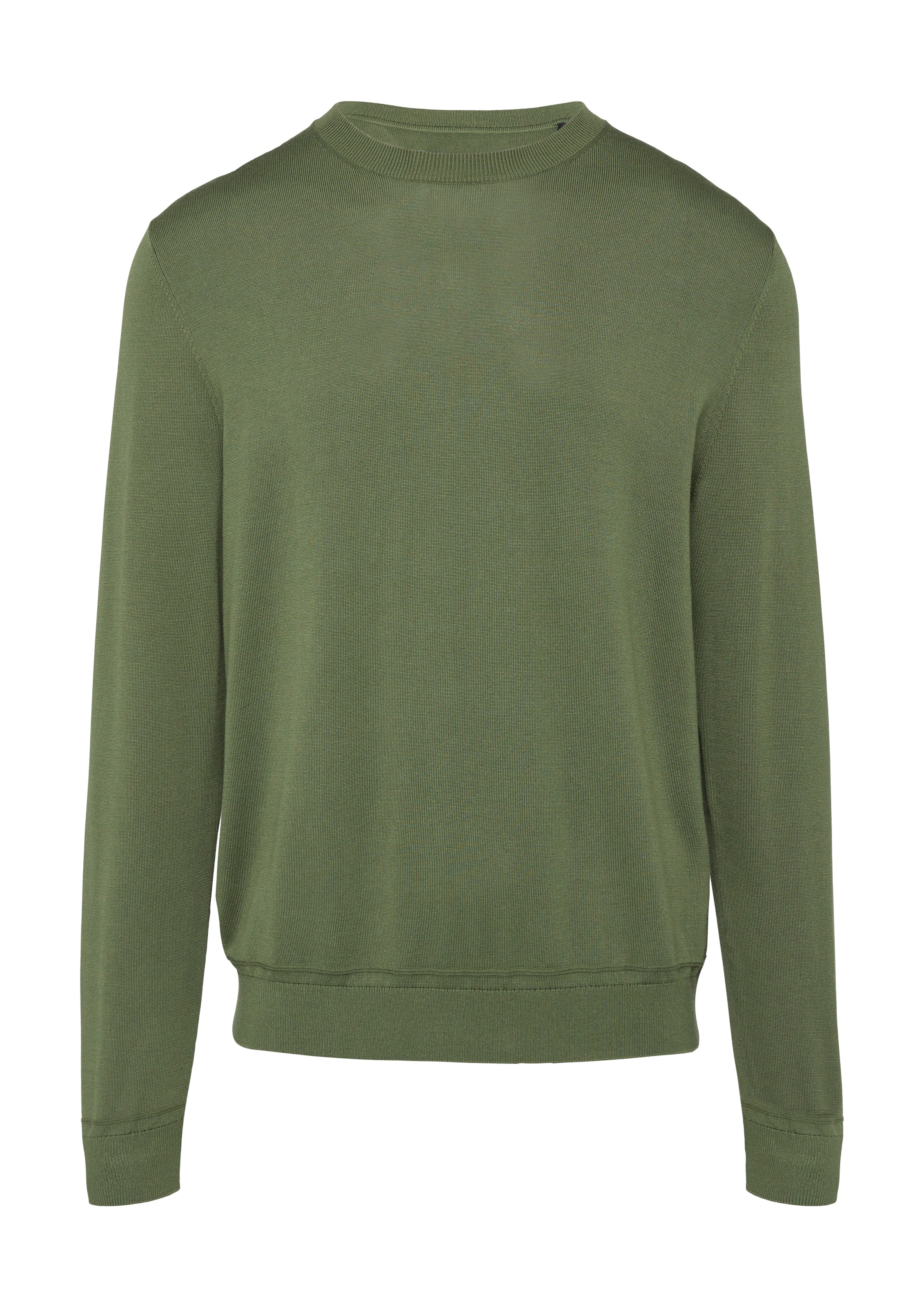 s.Oliver BLACK LABEL Trui 'Edler' in Groen: voorkant