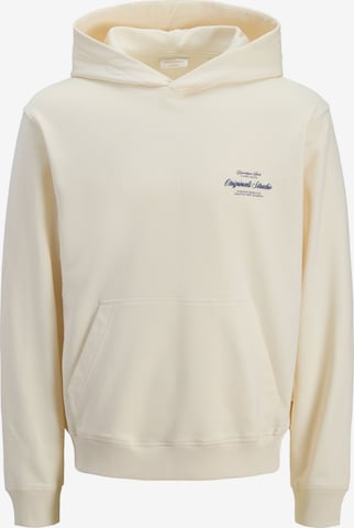 Jack & Jones Plus Sweatshirt in Wit: voorkant