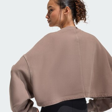 Sweat-shirt 'Essentials' ADIDAS ORIGINALS en marron