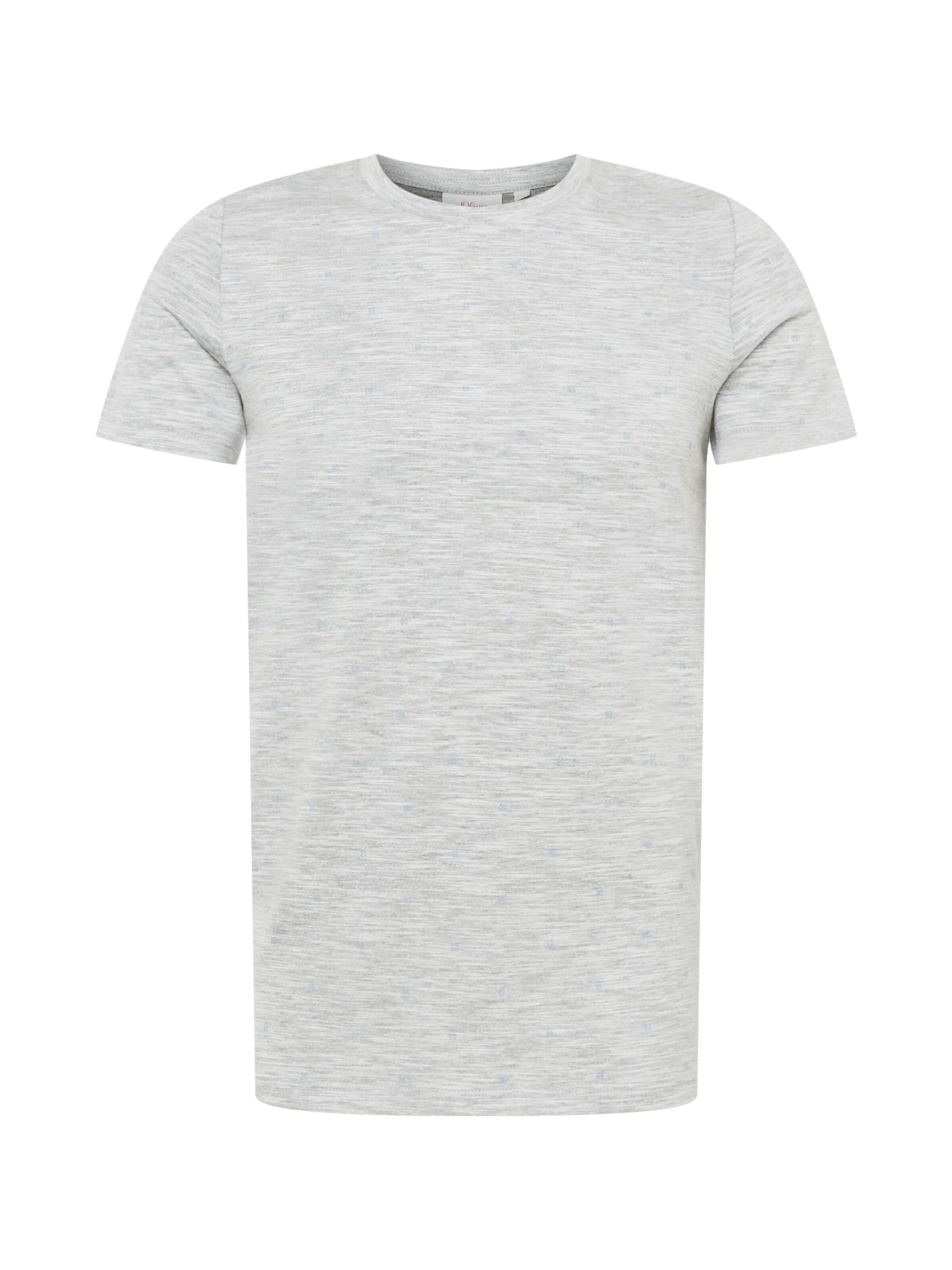 Männer Shirts s.Oliver T-Shirt in Graumeliert - DU34391 Männer Shirts s.Oliver T-Shirt in Graumeliert - DU34391