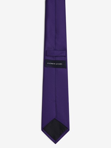 Andrew James Tie in Purple