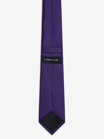 Andrew James Tie in Purple