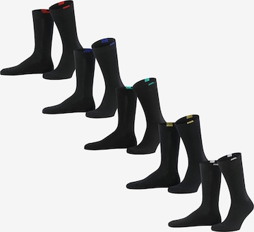 Chaussettes 'Eco' DIM en noir : devant