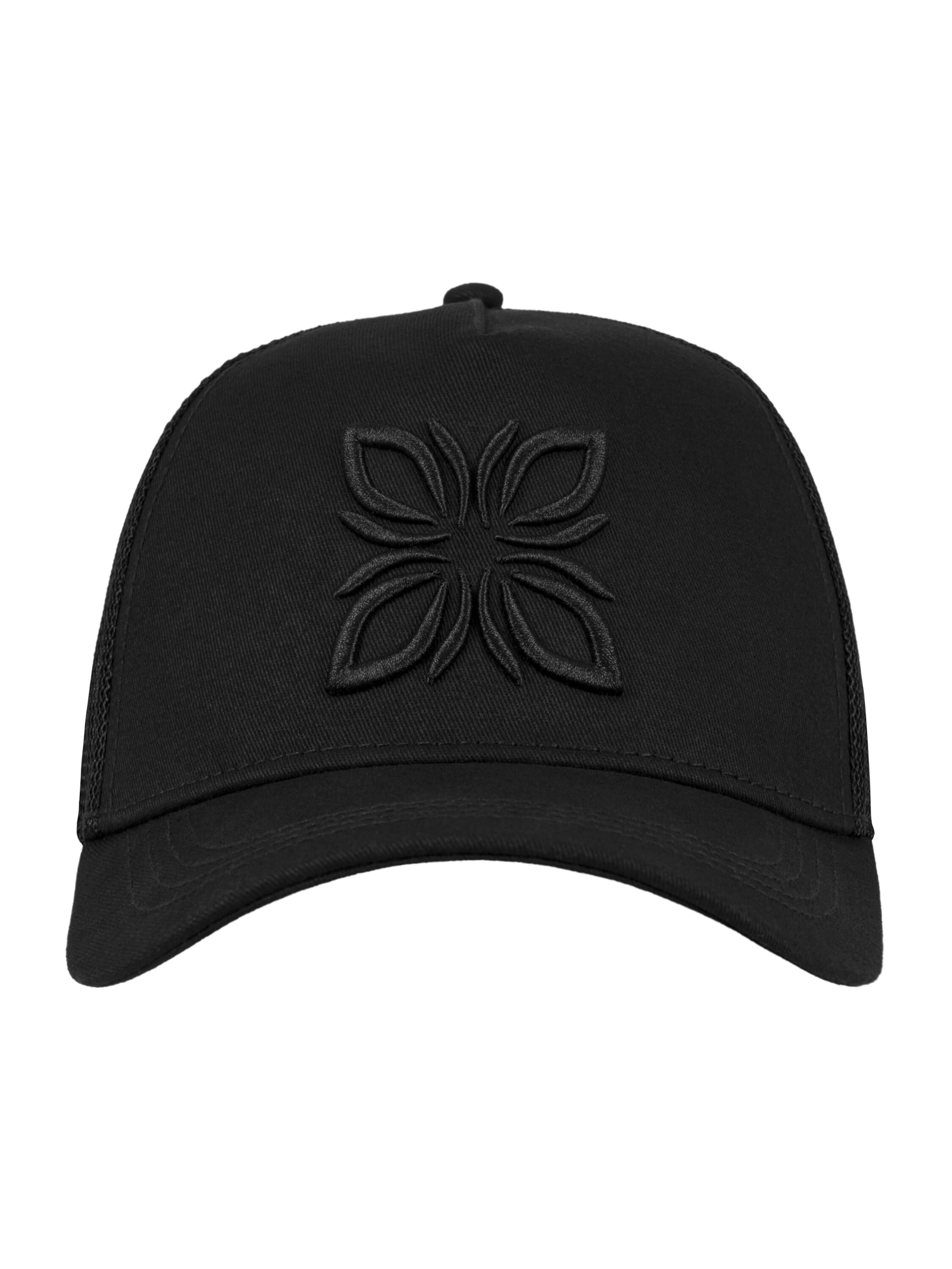 OMNANA Cap 'LAYZEE™'‌‌‌‌‌‌‌‌‌ in Schwarz: Vorderseite