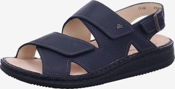 Finn Comfort Sandals in Blue: front