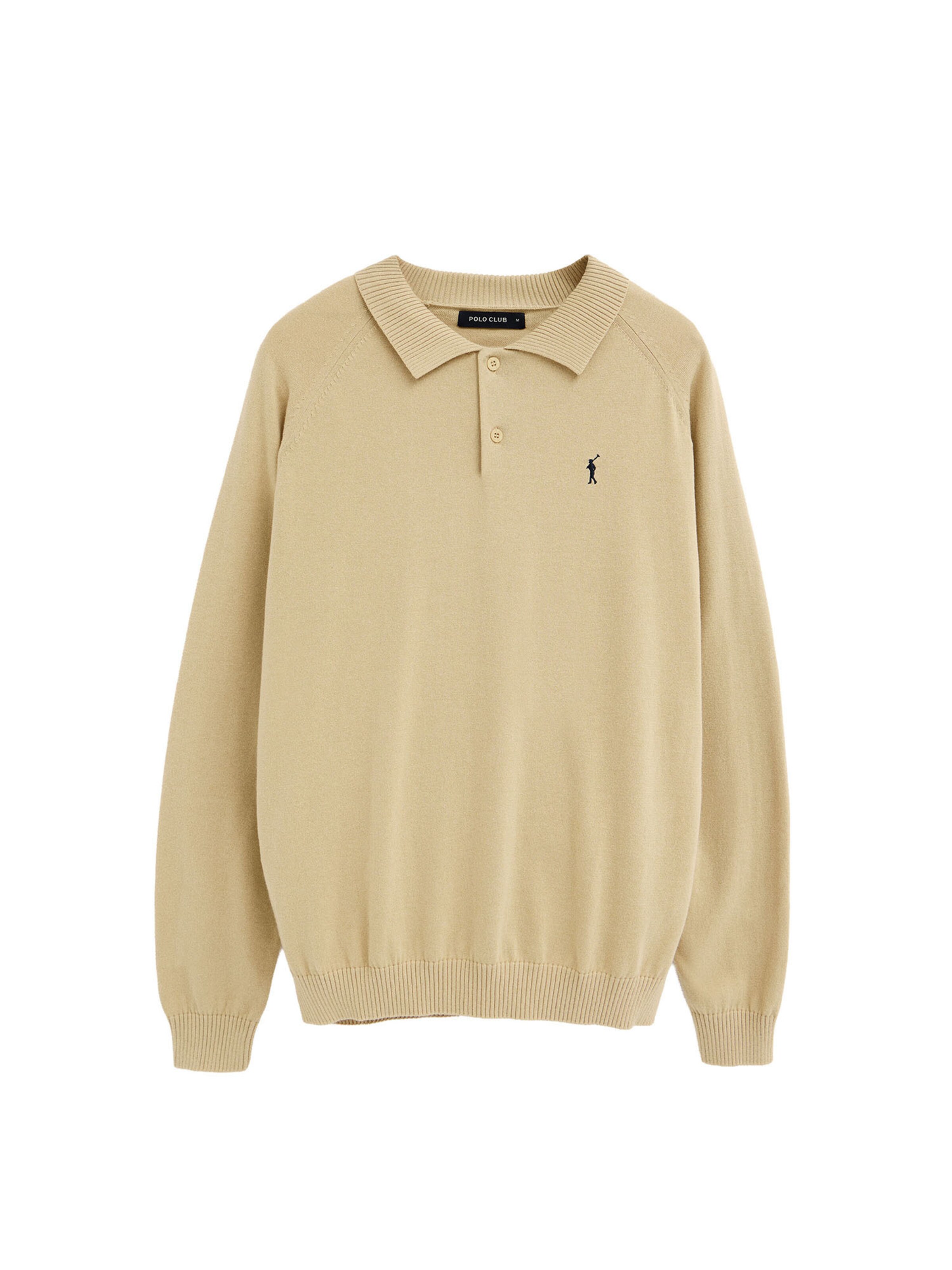 Polo Club Pullover 'Rigby Go' in Beige: Vorderseite