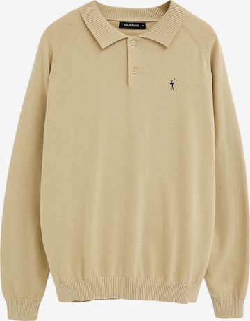Polo Club Pullover 'Rigby Go' in Beige: Vorderseite