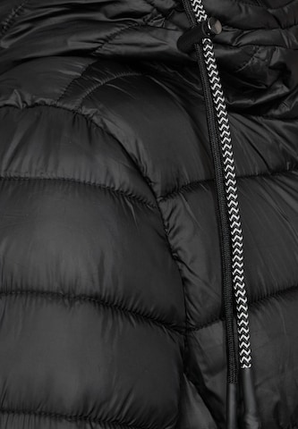 Manteau mi-saison CECIL en noir
