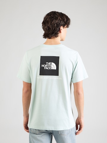 THE NORTH FACE Тениска 'EVOLUTION BOX NSE' в синьо: отпред