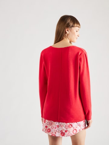 Freequent Sweater 'LAURA' in Red