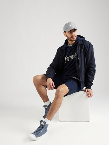 JACK & JONES Mikina 'BOOSTER' - Modrá