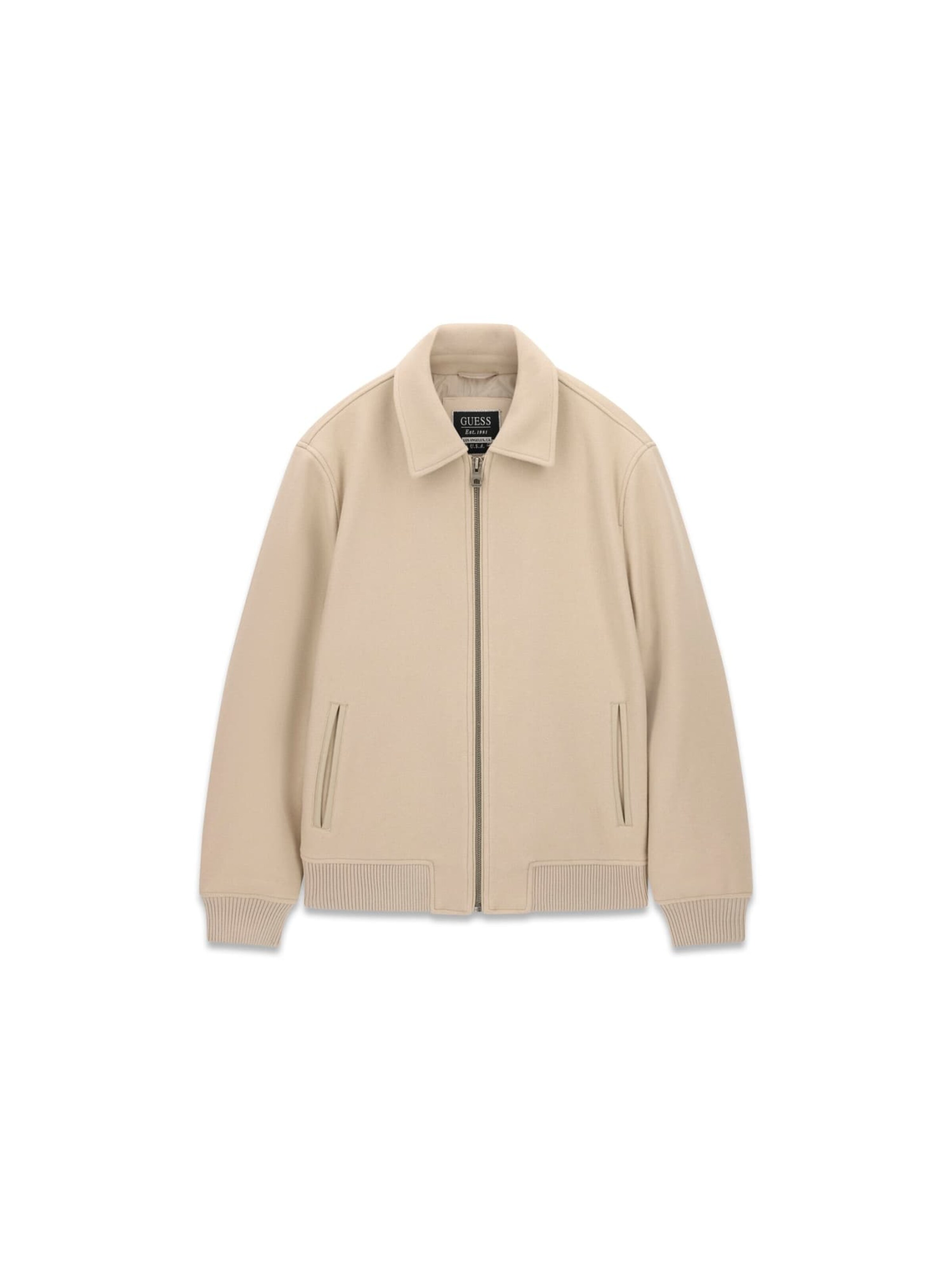 GUESS Between-Season Jacket in Beige: front