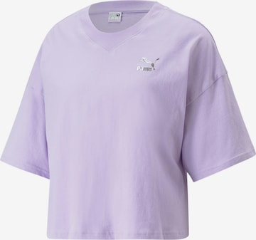 PUMA Performance Shirt 'DARE TO FEELIN' in Purple: front