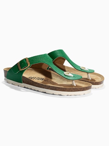 Bayton T-bar sandals 'Mercure' in Green