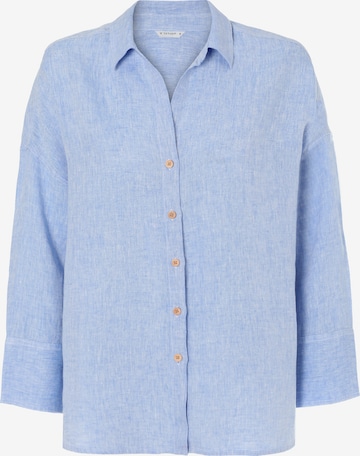 TATUUM - Blusa 'MANDRAGIA 4' en azul: frente