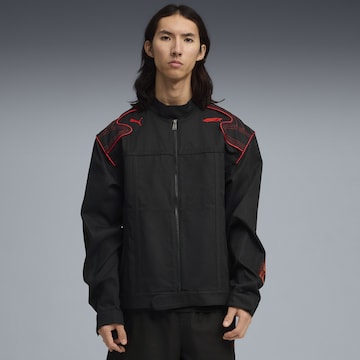 PUMA Trainingsjack 'F1® Lifestyle Racing' in Zwart: voorkant