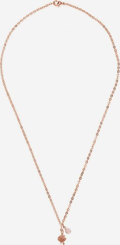 Gemshine Necklace in Pink: front