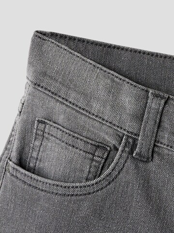 Wide Leg Jean NAME IT en gris