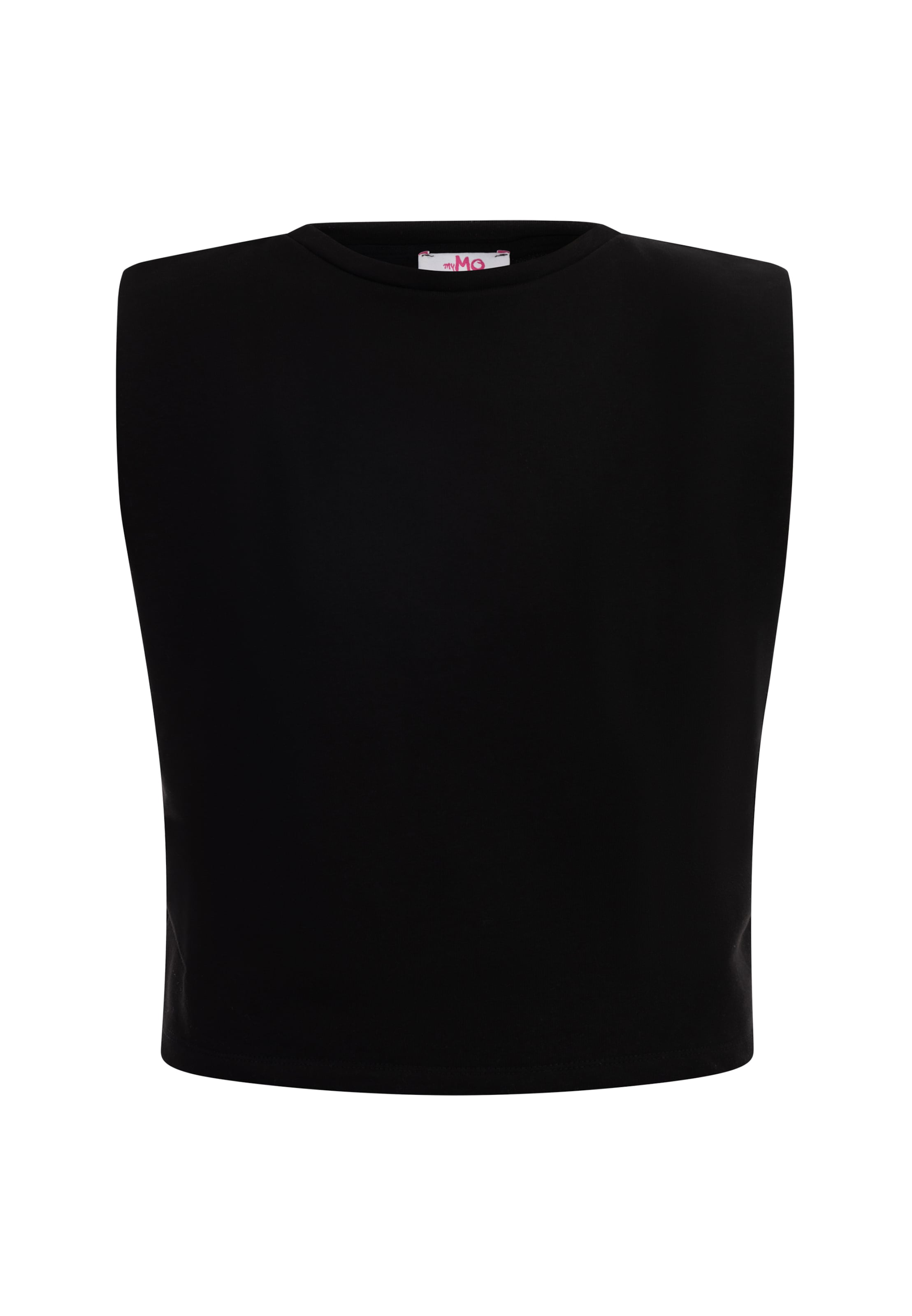 MYMO Sweatshirt in Schwarz: Vorderseite