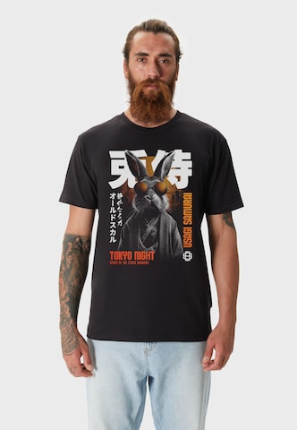 Oldskull Shirt in Black: front