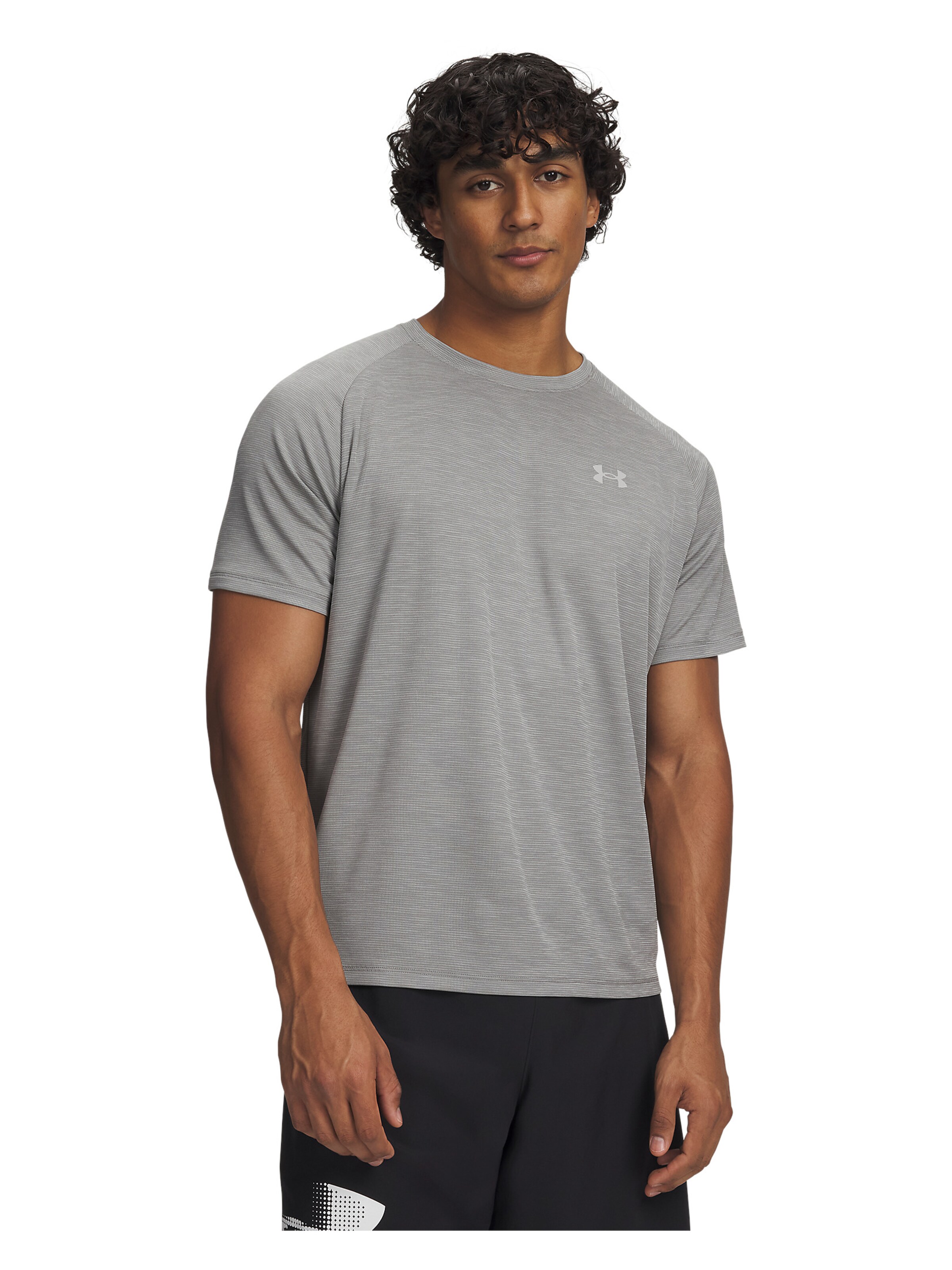 UNDER ARMOUR Funktionsshirt 'Tech' in Grün: Vorderseite