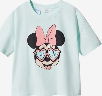 MANGO KIDS T-shirt 'Gafas' i blå: framsida