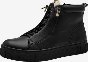 MARCO TOZZI Schnürschuh in Schwarz: Vorderseite