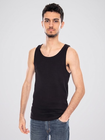 Only & Sons Shirt 'Tanner Reg SL Tank Top Noos Black' in Zwart: voorkant
