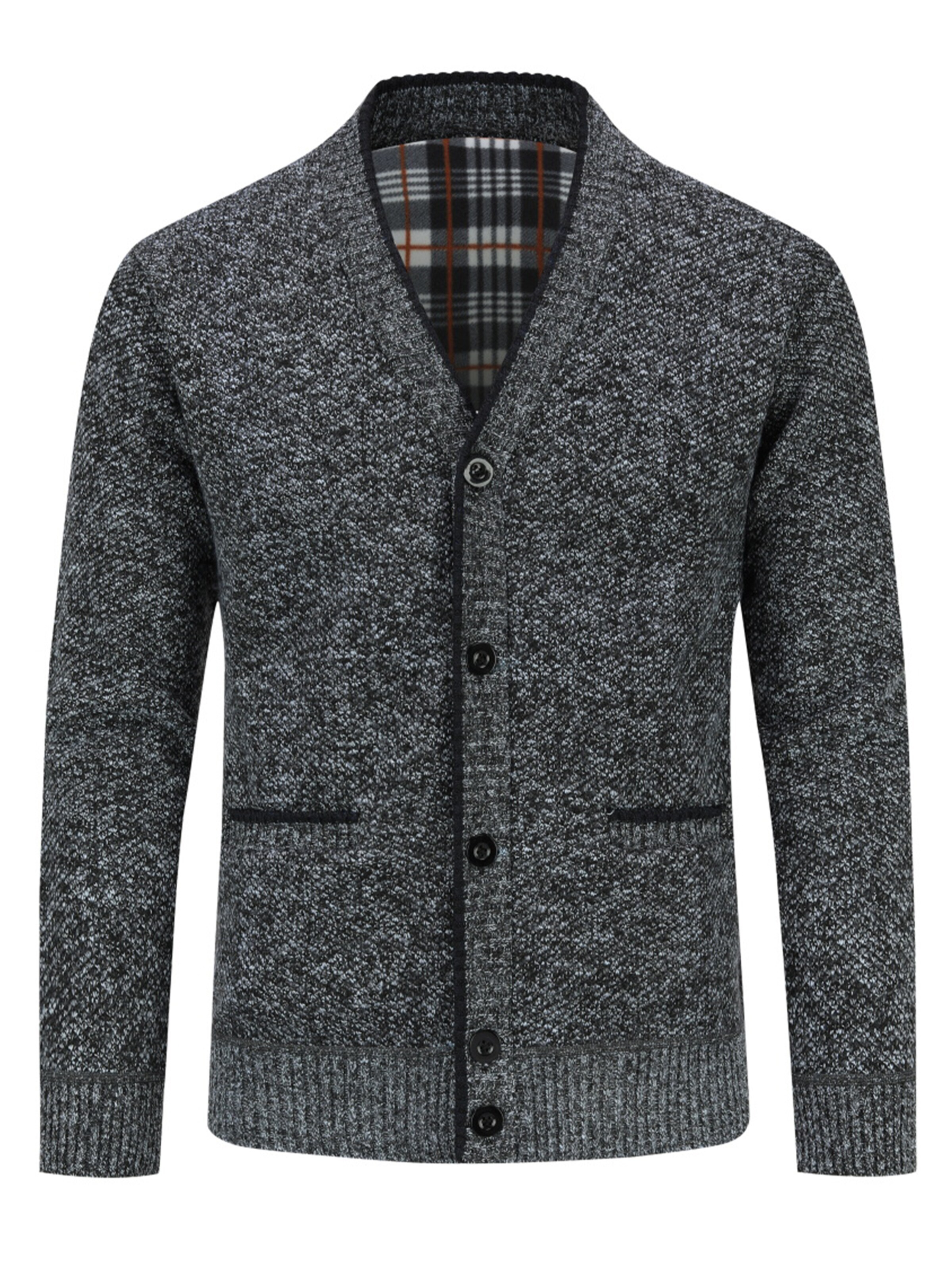 ALLTHEMEN Strickjacke 'Wollwolke'‌‌‌‌‌‌‌ in Grau