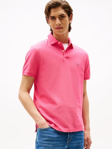 T-Shirt TOMMY HILFIGER en rose : devant