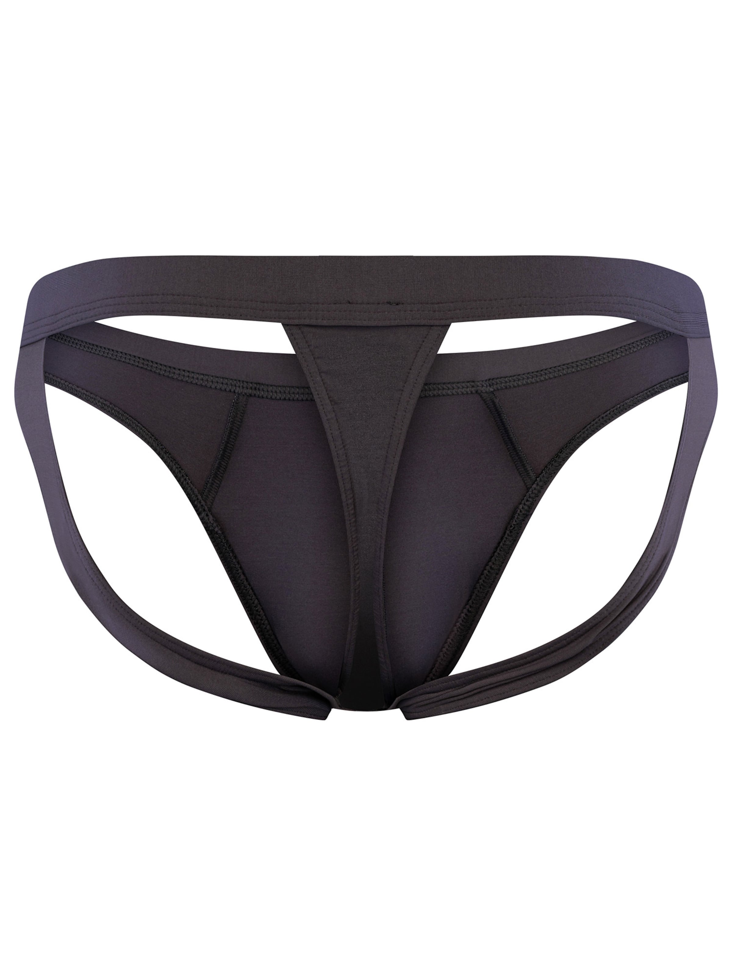 Manstore Panty '  String Jock 2623M' in Grey