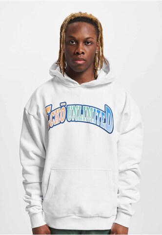 Ecko Unlimited Sweatshirt 'Gradient' in Weiß: Vorderseite