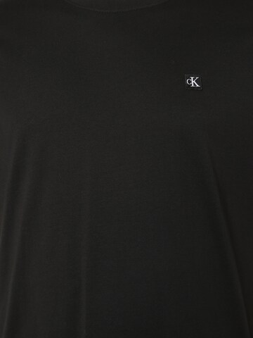 Calvin Klein Jeans Plus T-Shirt in Schwarz