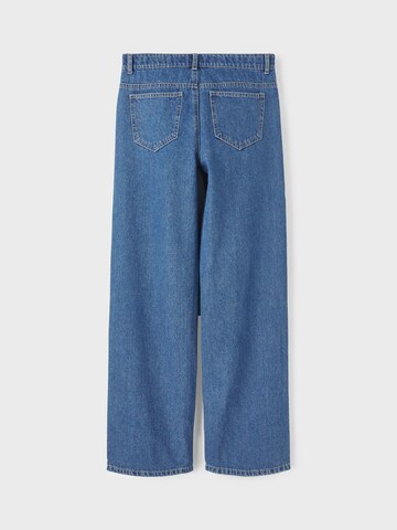 NAME IT Wide Leg Jeans i blå