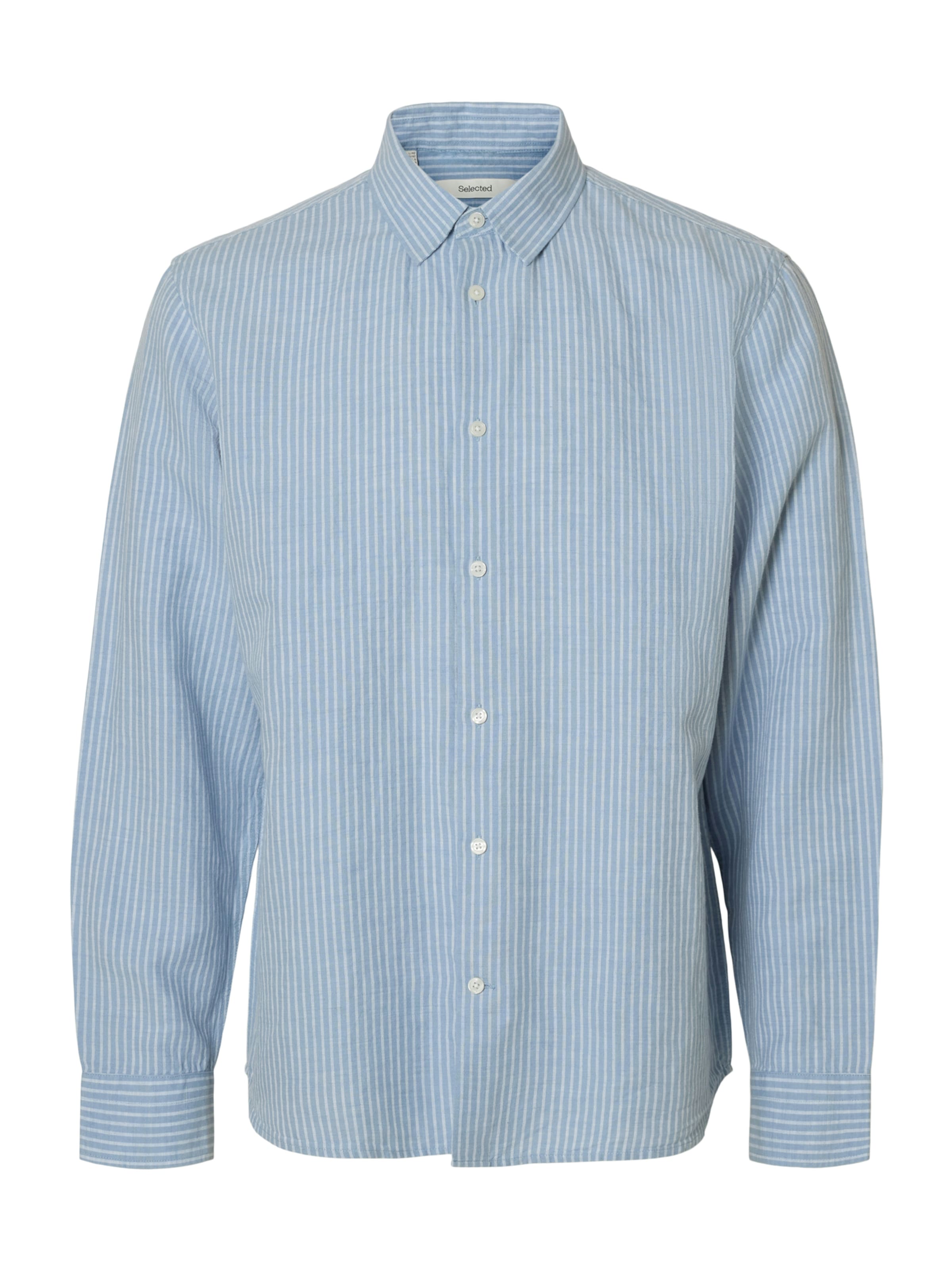SELECTED Рубашка 'SLHCLAY' в Синий: спереди