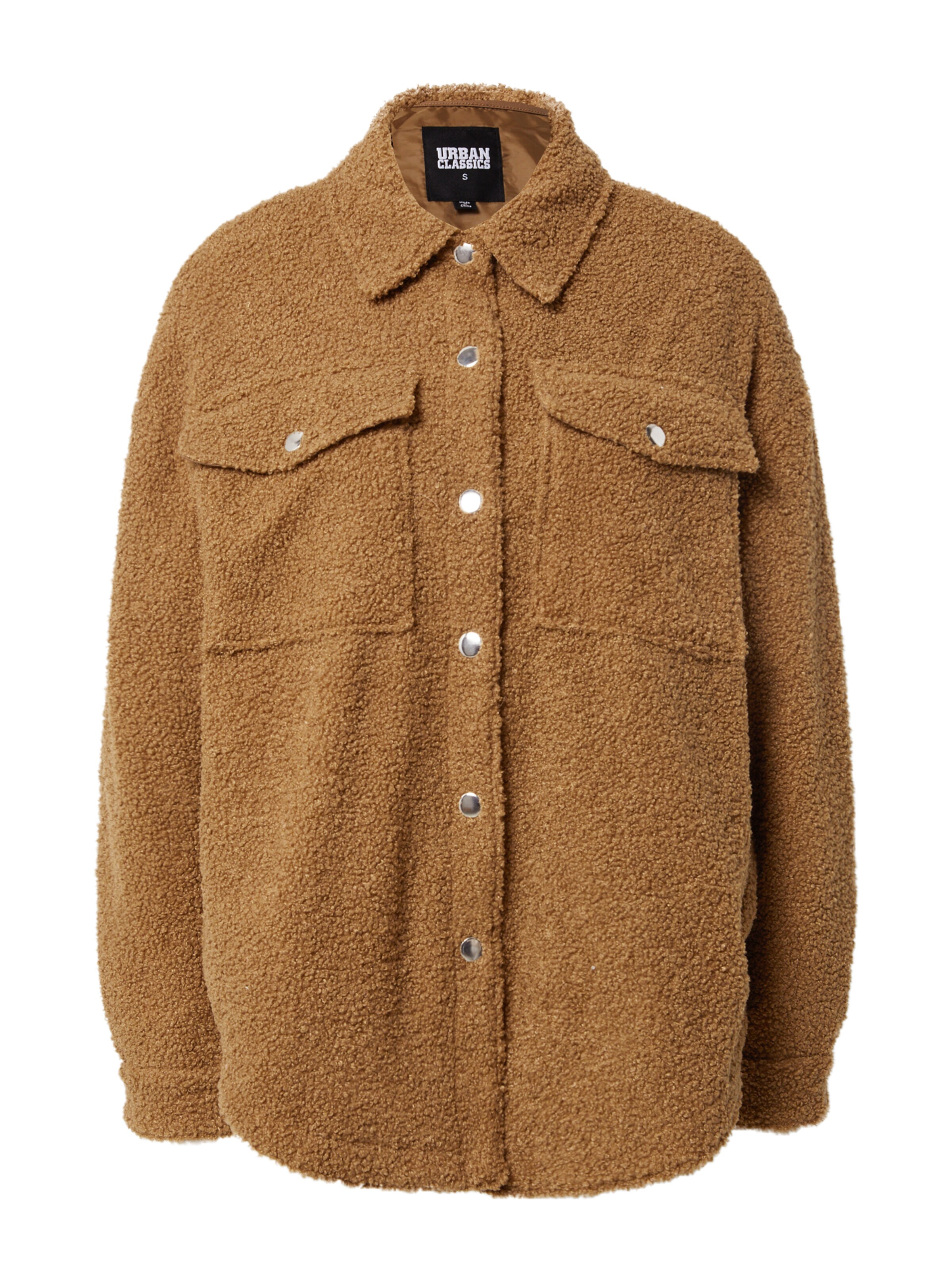 Urban Classics Prechodná bunda - Hnedá: predná strana