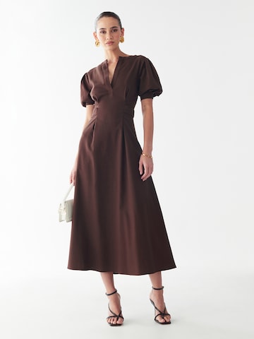 Willa Φόρεμα 'Winnie' σε καφέ: μπροστά