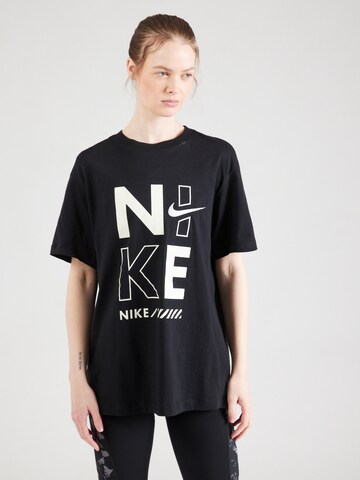 Nike Sportswear Μπλουζάκι σε μαύρο: μπροστά