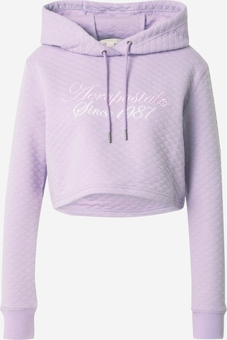 AÉROPOSTALE Sweatshirt i lilla: forside