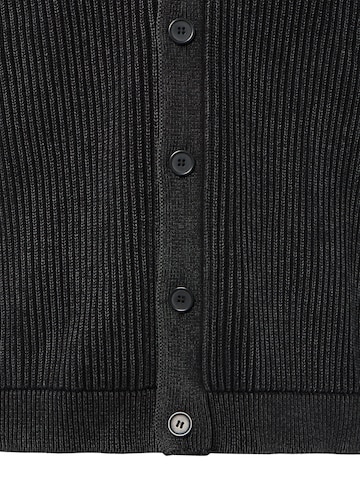 Redefined Rebel Knit cardigan 'Ozzy' in Black