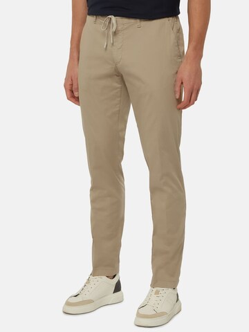 Regular Pantalon Boggi Milano en beige : devant