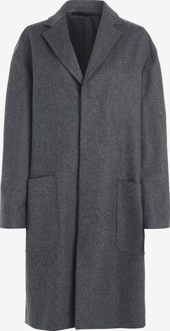 Calvin Klein Between-Seasons Coat in Grey: front