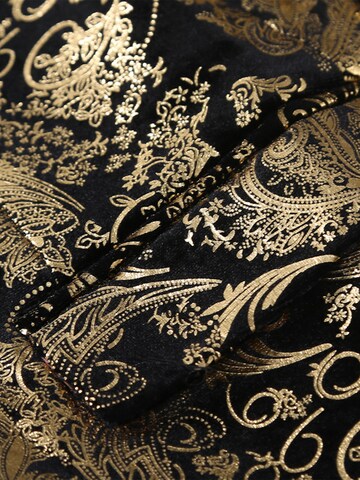 YOUTHUP Slim fit Suit Jacket 'Goldglanz' in Gold