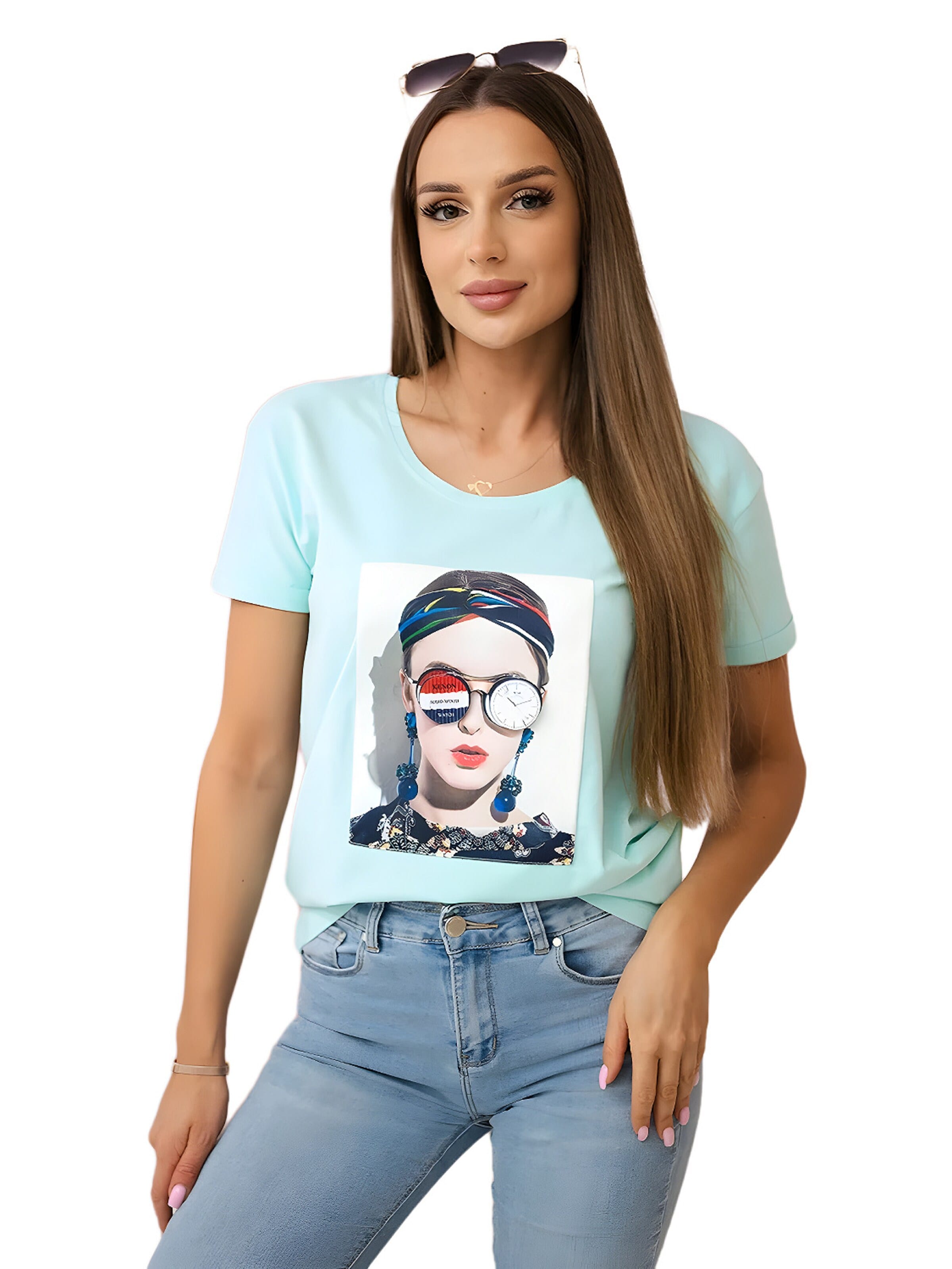 Lumera Koszulka w kolorze zielony: przód