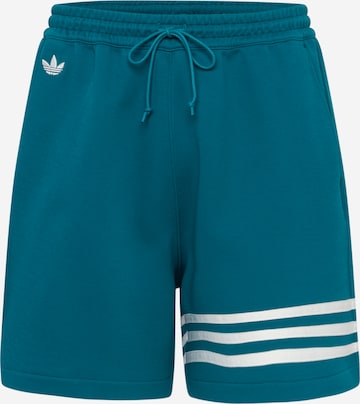 ADIDAS ORIGINALS Shorts 'Neuclassics' in Grün: Vorderseite