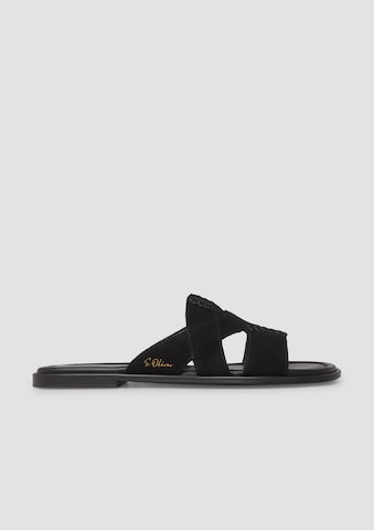 s.Oliver Sandal in Black
