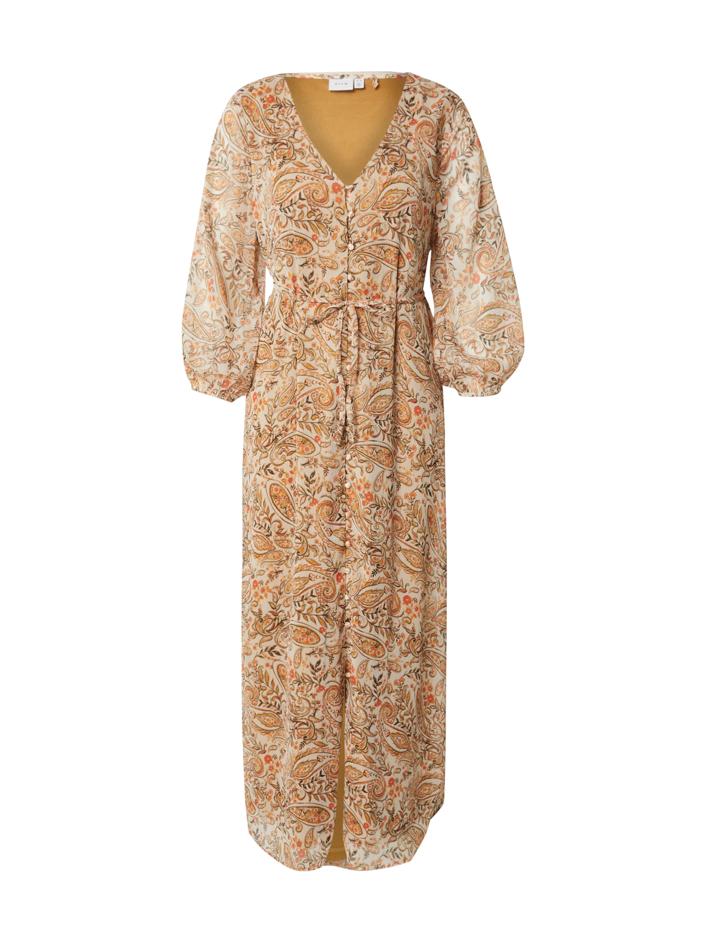 VILA Shirt Dress 'VIFALA' in Beige: front