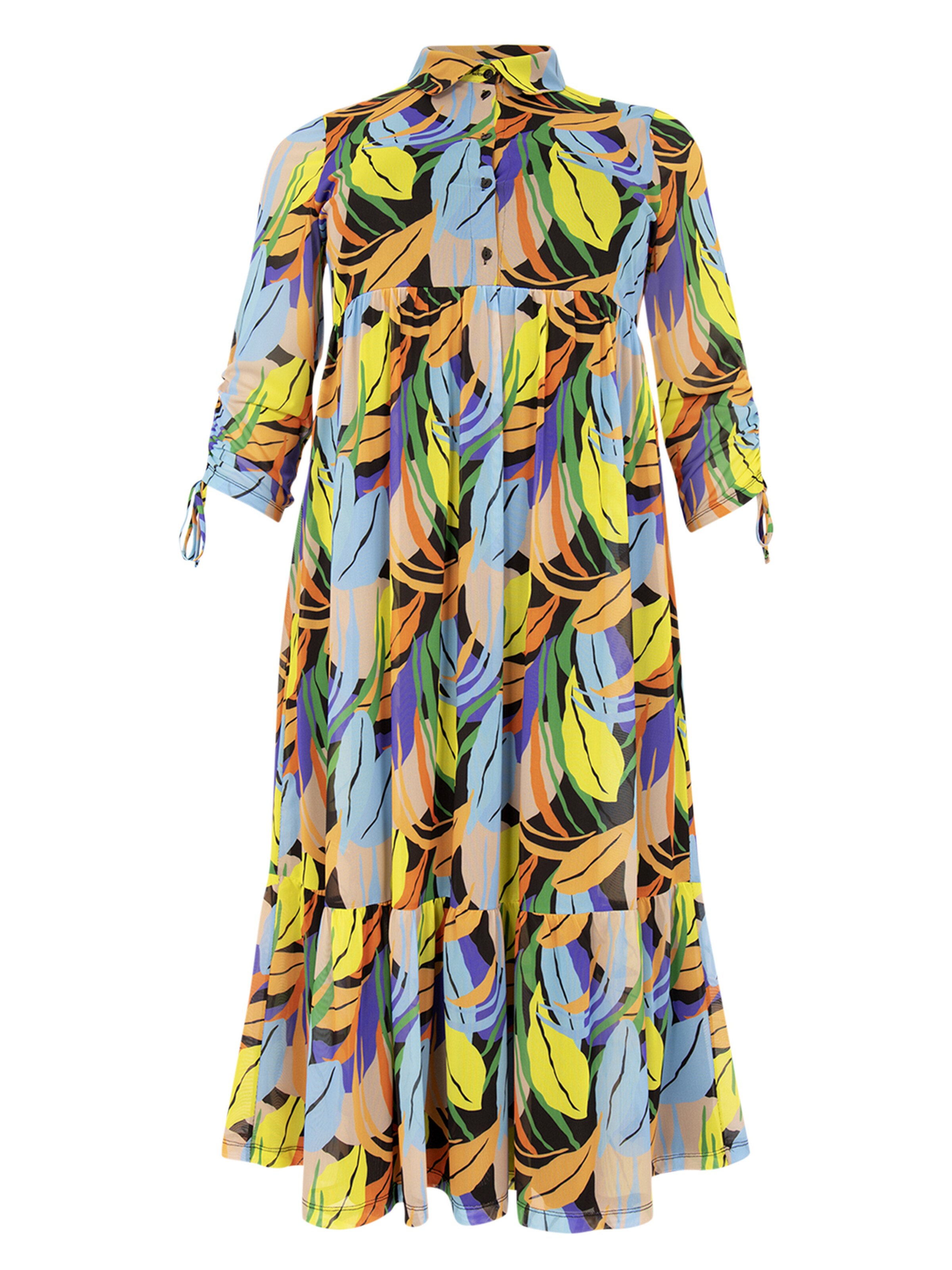 YOEK Blousejurk in Gemengde kleuren: voorkant