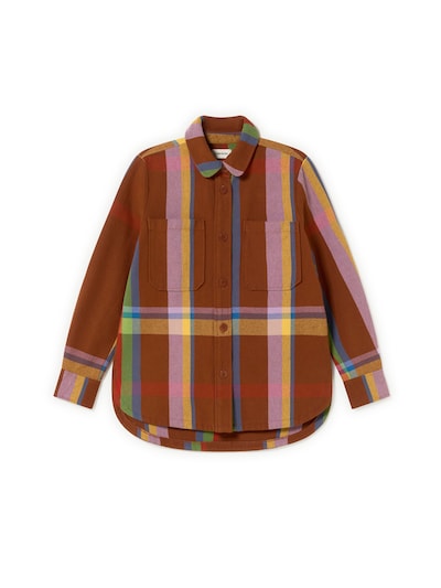 Thinking MU Blusa 'Norita' em castanho, Vista do artigo