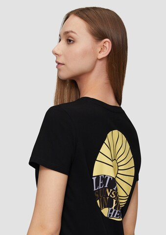 T-shirt QS en noir